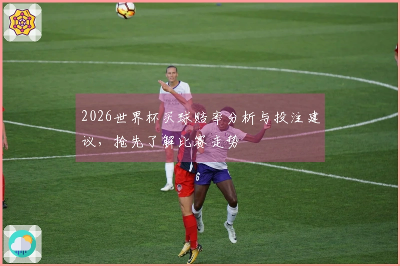 2026世界杯买球赔率分析与投注建议，抢先了解比赛走势